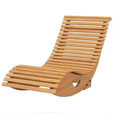 Waterproof Wooden Rocking