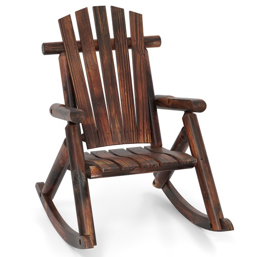 Outdoor rocking chair wooden - chair,