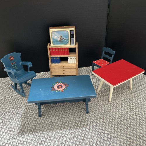 Vintage wooden dolls - vintage,