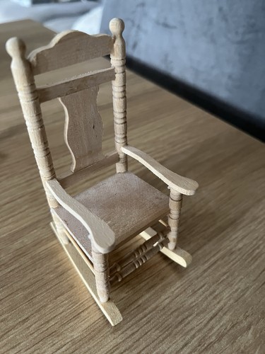 Small wooden rocking chair - rocking,