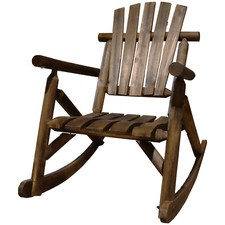 Garden Rocking Chair Wooden