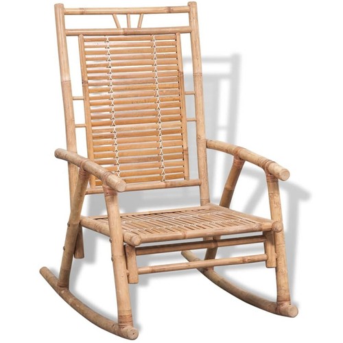 Bamboo rocking chair garden - bamboo,