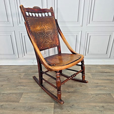 Antique Wooden Rocking Chair