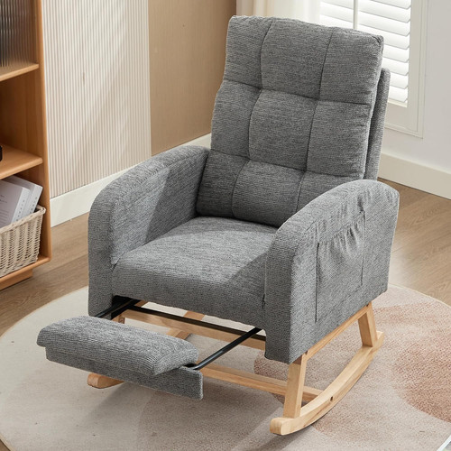 Rocking chair with - chair, adjustable