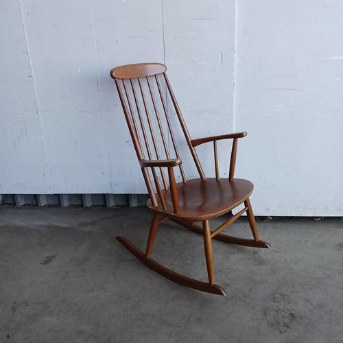 1990 wooden rocking chair - 1990's,
