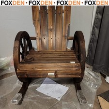 Wooden Adirondack Rocking